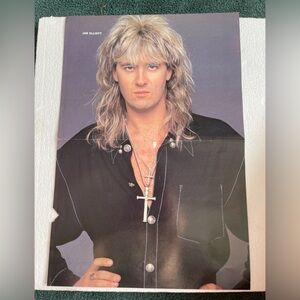 Def Leppard Joe Elliott pinup
